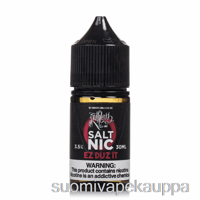 Vape Nesteet Ez Duz It - Häikäilemätön Suola - 30ml 20mg